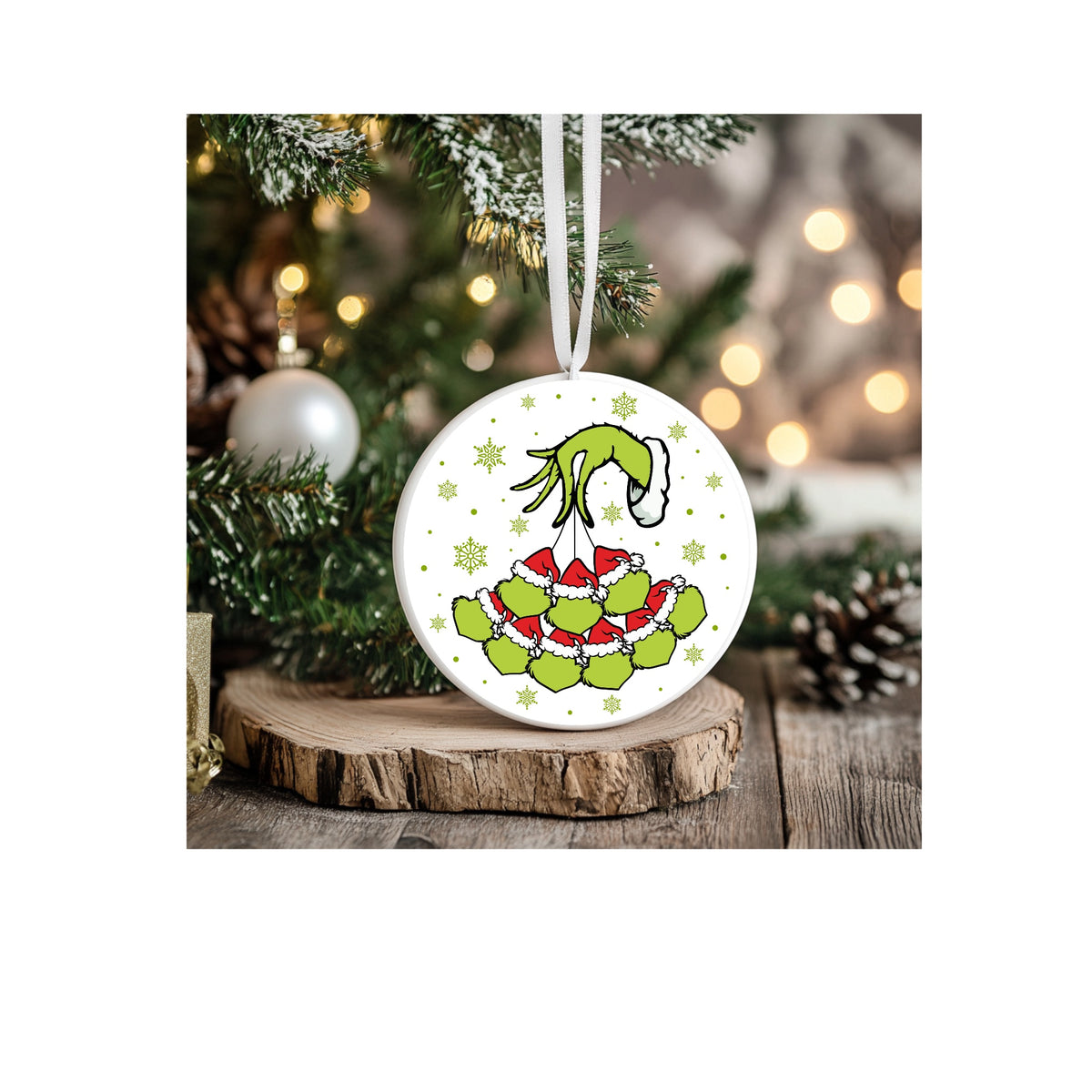 Grinch Personalized Ornaments