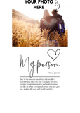 Custom Photo Acrylic Print Art | Valentines Gift Christmas Gift Photo Acrylic Print | Photo On Acrylic | Acrylic Photo Best Friends Print