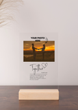 Custom Photo Acrylic Print Art | Valentines Gift Christmas Gift Photo Acrylic Print | Photo On Acrylic | Acrylic Photo Best Friends Print