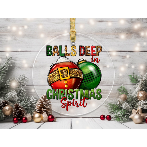 Balls deep in Christmas spirit