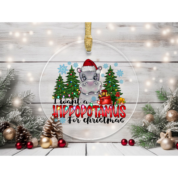 I want a hippopotamus for Christmas