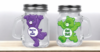 Snarky Bear Shot Glass – Custom Sassy Mini Mason Jar