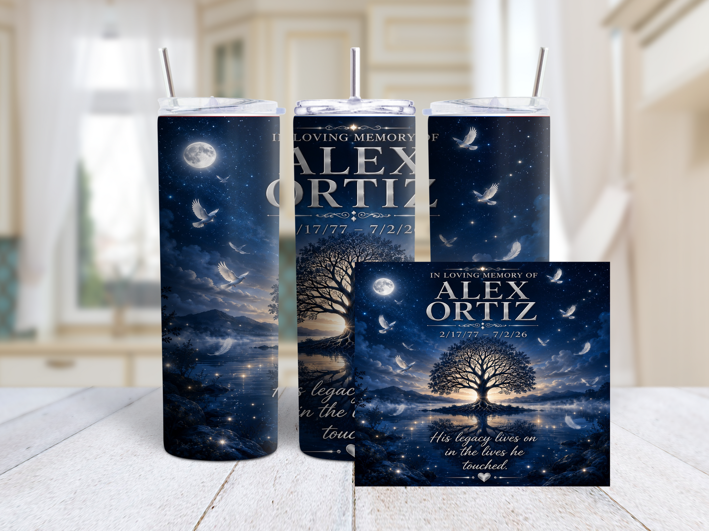Alex Ortiz Memorial Tumbler Fundraiser