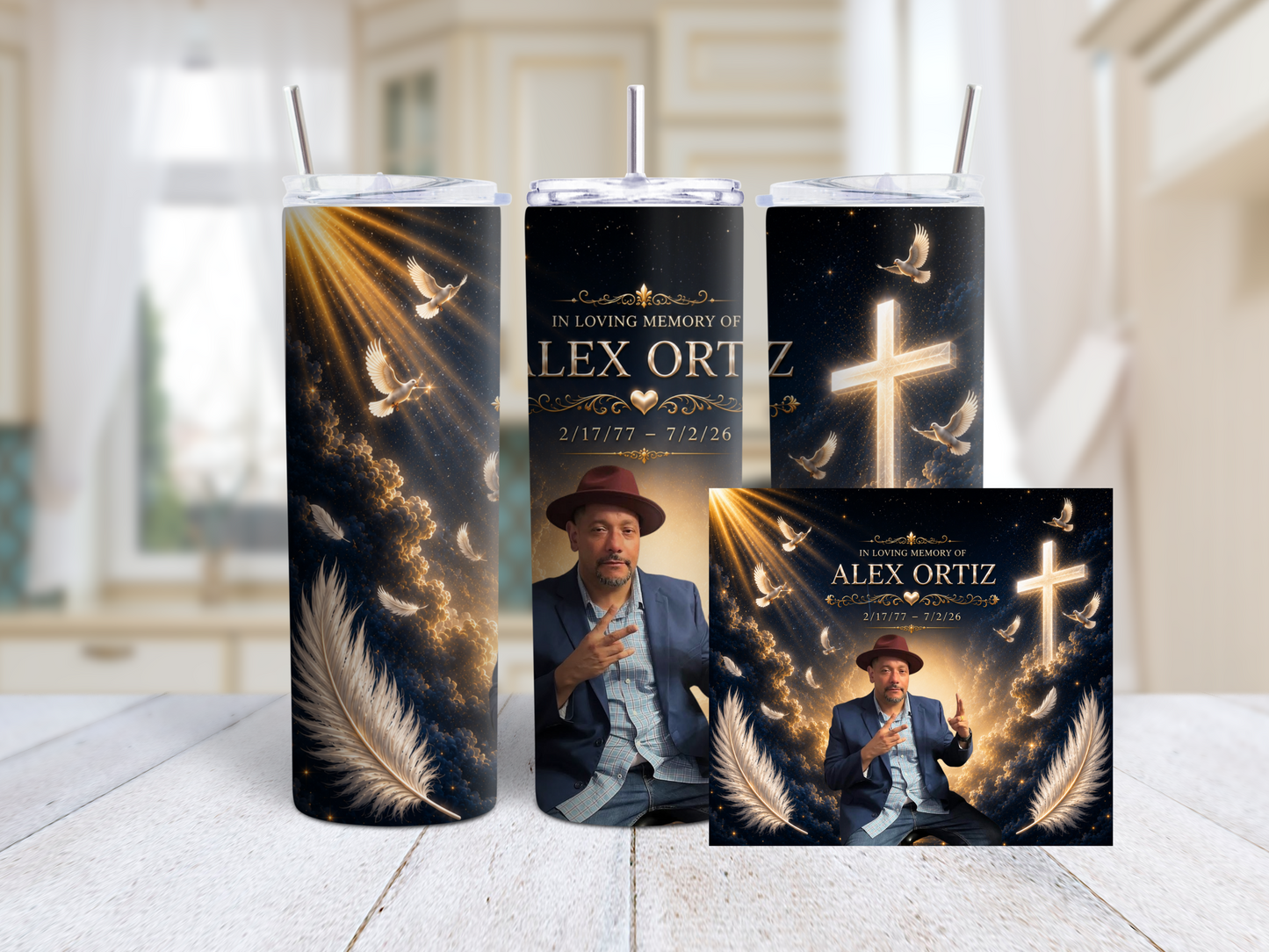 Alex Ortiz Memorial Tumbler Fundraiser