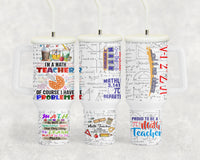 Math Teacher 40oz Tumbler with Handle and Straw - Funny Math Teacher Gift - Stainless Steel Insulated Cup - Teacher Appreciation