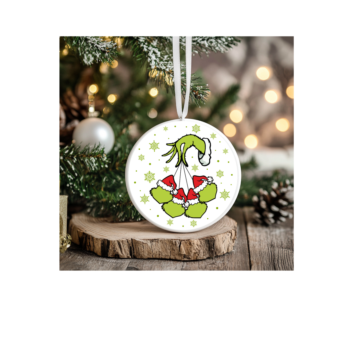 Grinch Personalized Ornaments