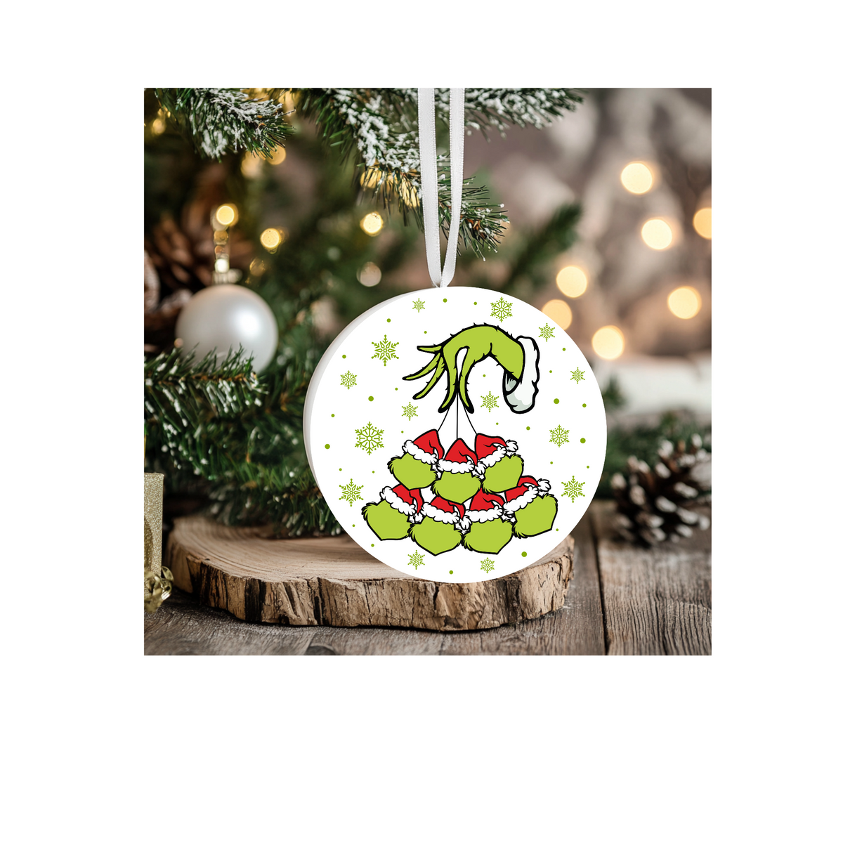 Grinch Personalized Ornaments