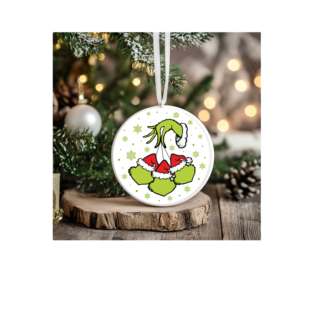 Grinch Personalized Ornaments