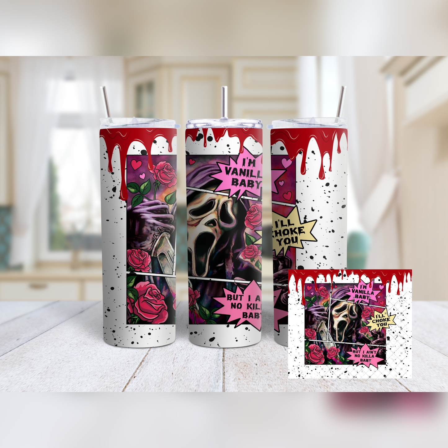 Horror Valentines 20oz Tumbler