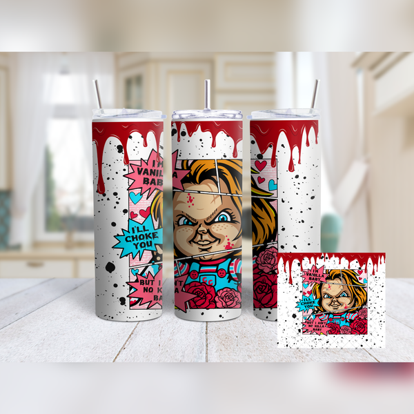 Horror Valentines 20oz Tumbler