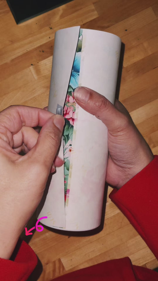 With God All Things Are Possible Floral Tumbler – 20oz
