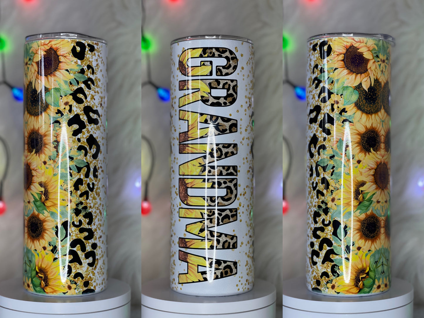 Sunflower Grandma Tumbler