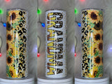 Sunflower Grandma Tumbler