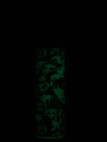 1-32. Glow in the dark, alien hookah Tumblr